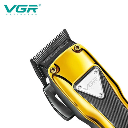 VGR Metal Professional Men's Trimmer USB Rechargeable V-135